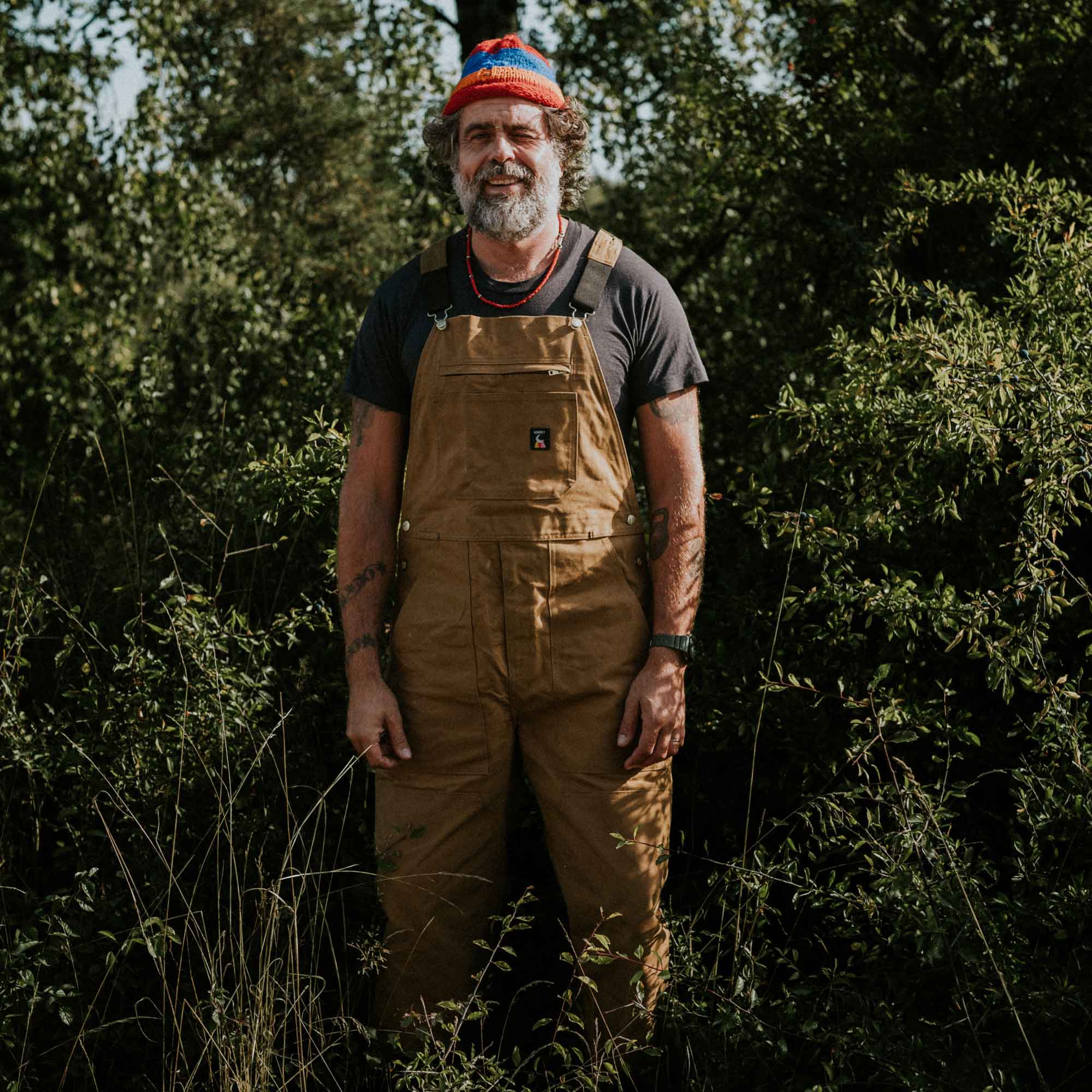 Overall Work Pants Waxed