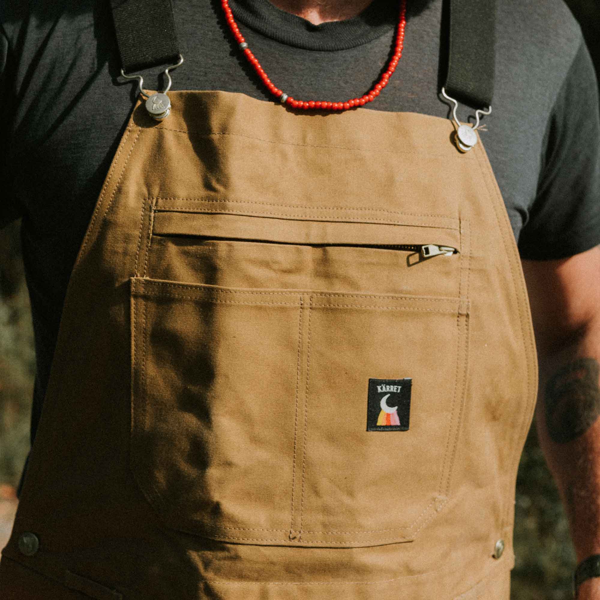 Overall Work Pants Waxed