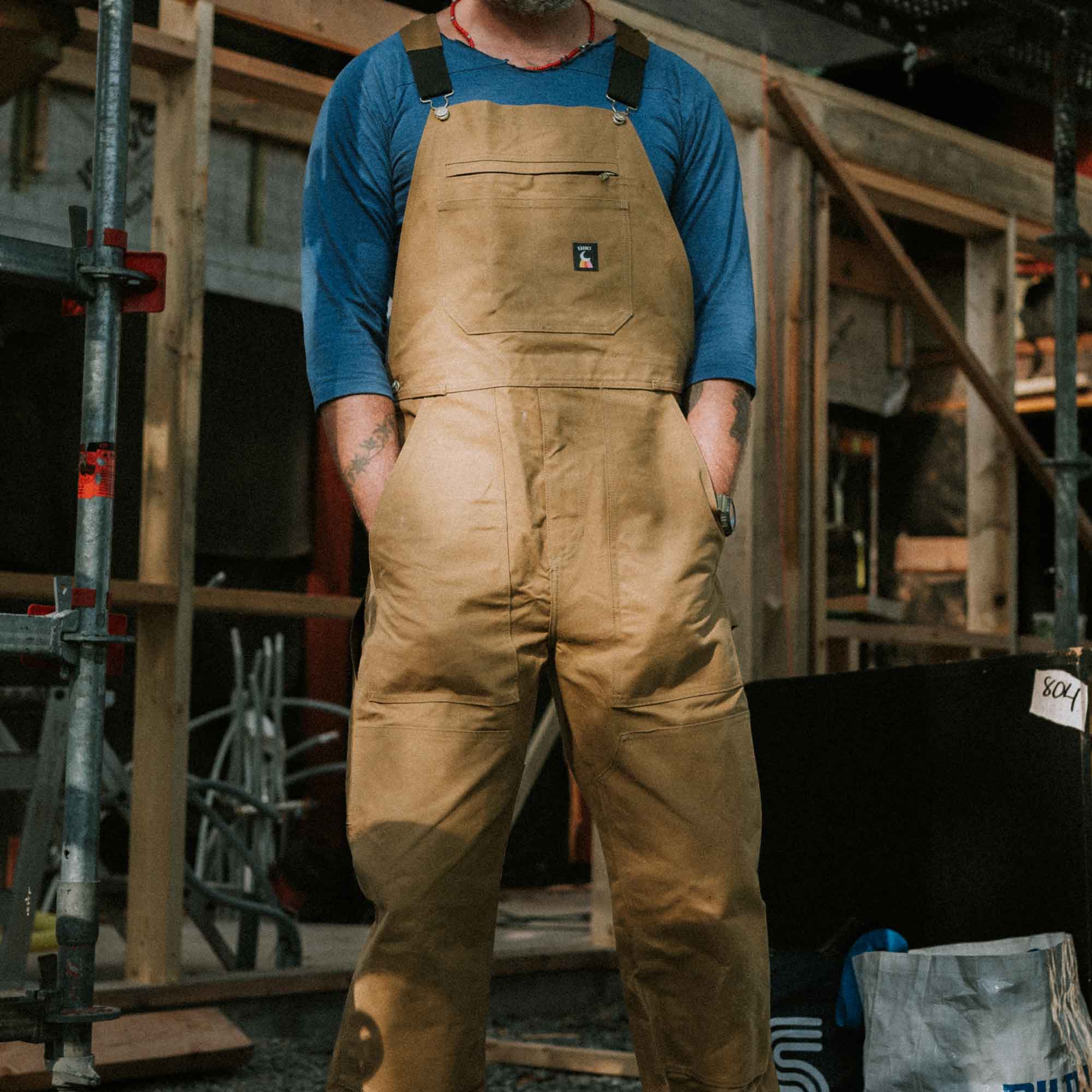 Overall Work Pants Waxed